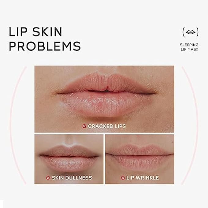 rayihni LIP SLEEPING MASQUE,SLEEPING MASQUE FOR DRY CRACKED LIPS - MOISTURIZING LIP MASQUE FOR DRY CRACKED LIPS, SKINCARE LIP OILS, 15G SOFTEN SKIN, REPAIRS LIP WRINKLES, DRY, CRACKED, PEELING LIP - Image 4